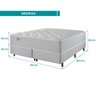 Cama Box Casal Ecoflex Privilege 193x203x60cm - 4
