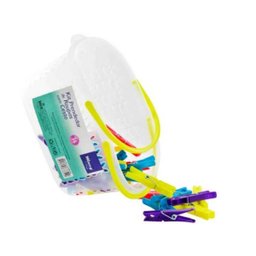 Kit Prendedor de Roupas 36 Pregadores e Mais Cesto - Wincy - 1
