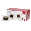 Ver imagem 1 de Conjunto de Xícaras de Vidro 12 Peças 90 ml Kit com Pires - Wincy