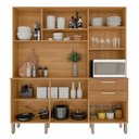 Ver imagem 5 de Armário de Cozinha Compacta 180cm Turim Plus Freijó-supremo Z06 - Mpozenato