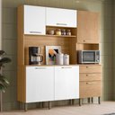 Ver imagem 2 de Armário de Cozinha Compacta 180cm Turim Plus Freijó-supremo Z06 - Mpozenato