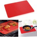 Ver imagem 1 de Tapete Forno Culinário Silicone Grelha Churrasco Micro-Ondas - Wincy