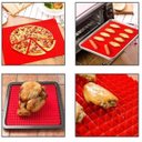 Ver imagem 3 de Tapete Forno Culinário Silicone Grelha Churrasco Micro-Ondas - Wincy