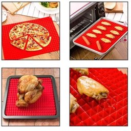 Tapete Forno Culinário Silicone Grelha Churrasco Micro-Ondas - Wincy - 3