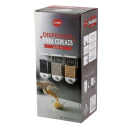 Dispenser para Cereais Alimentos Profissional 1500ml Clink - Branco - 3