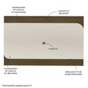 Ver imagem 3 de Painel com Suporte para Tv até 86 Polegadas 220cm Multimóveis