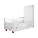 Ver imagem 1 de Cama Infantil Montessoriana Lanna com Colchão Juvenil LED Nicho Branca Acompanha Lençol Infantil