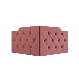 Cabeceira Capela Cama de Casal Queen 1.60 - Mg Magazine:rosa - 1