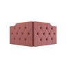 Cabeceira Capela Cama de Casal Queen 1.60 - Mg Magazine:rosa - 1