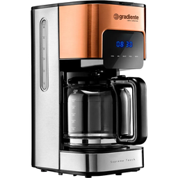 Cafeteira Digital Gradiente Programável Supreme Touch Cobre 800w Pgca012 110v - 2 Cafeteira Digital Gradiente Programável Supreme Touch Cobre 800w Pgca012 110v - 2