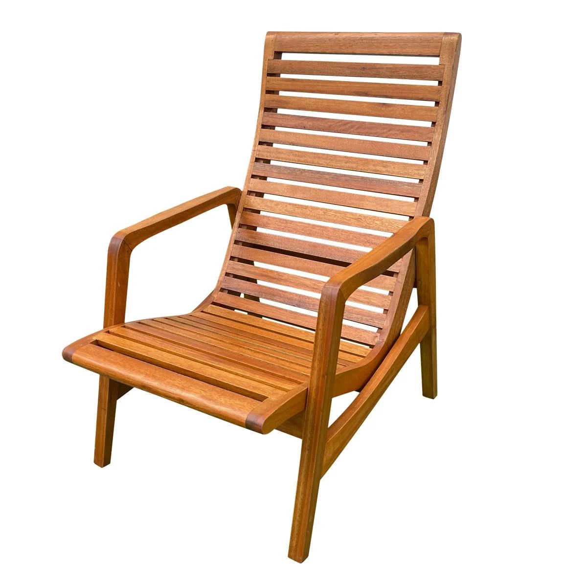 Poltrona Bahia Madeira de Demolição Sudeste Rústico - 3