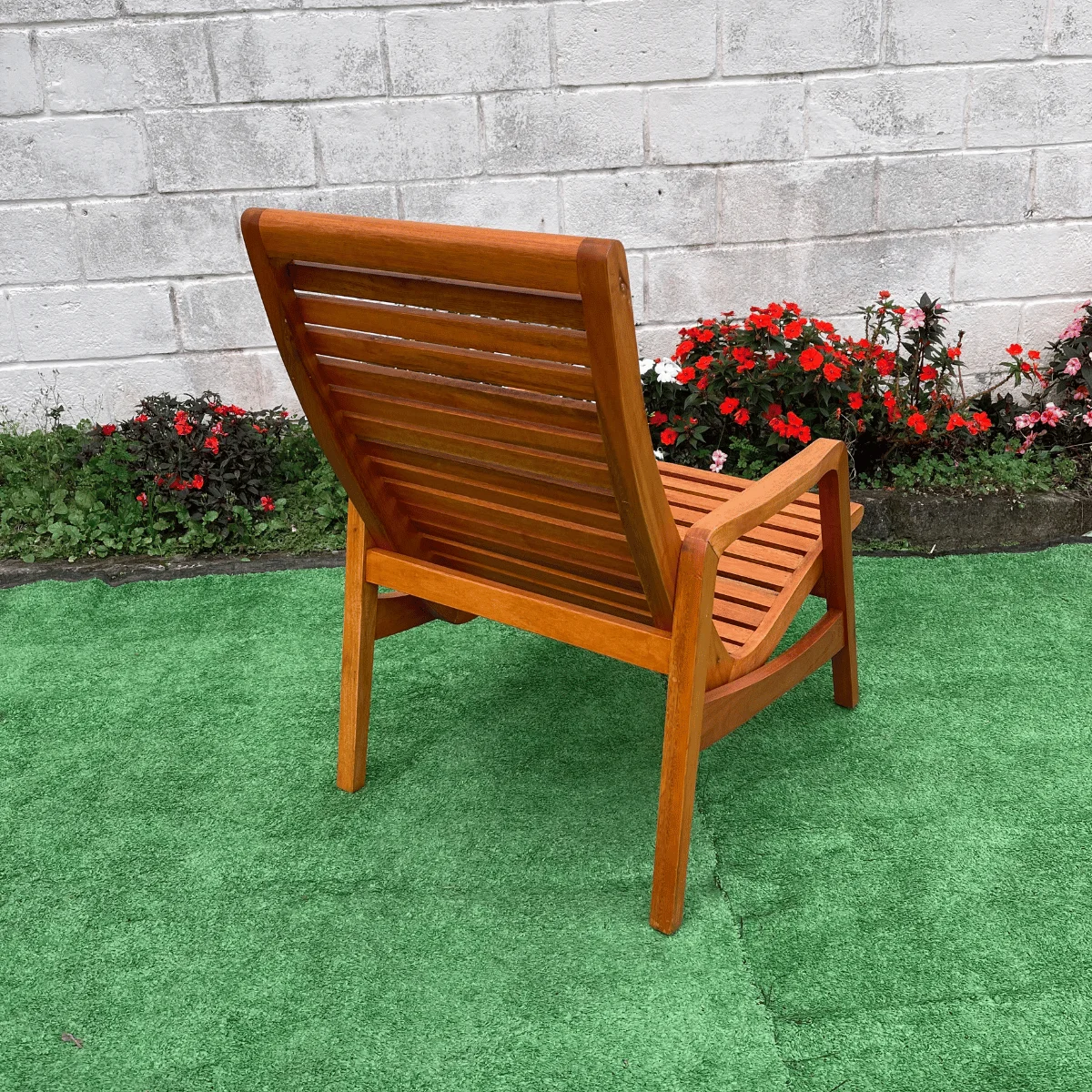 Poltrona Bahia Madeira de Demolição Sudeste Rústico - 8