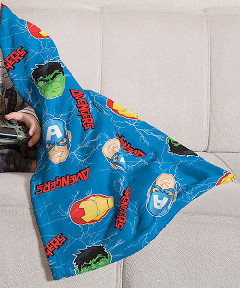 Manta Infantil De Sofá Fleece Personagens Menino Menina Patrulha Canina