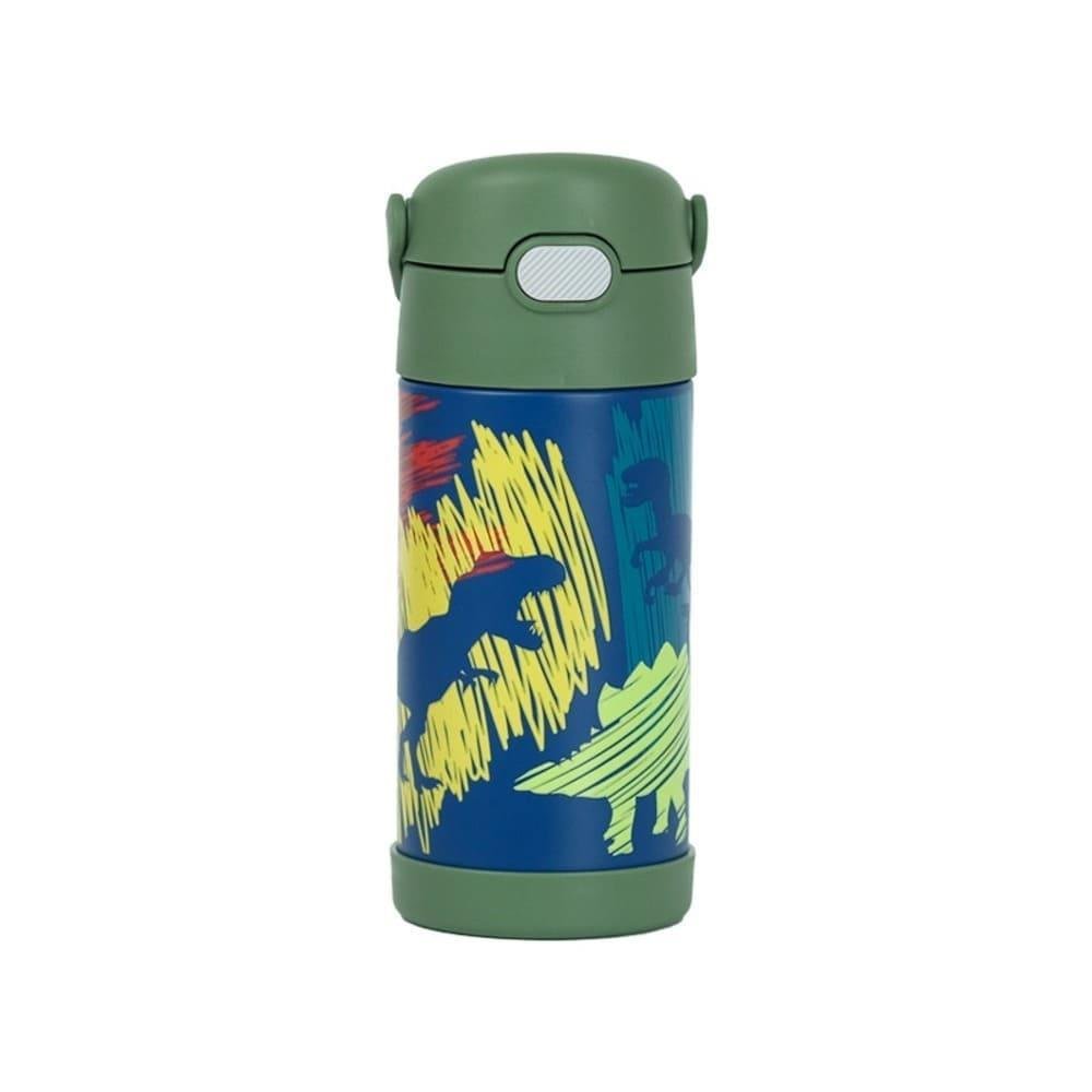 Garrafa Garrafinha Térmica Infantil Thermos 355ml Dinossauro - 7