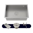 Ver imagem 3 de Cuba Cozinha Gourmet Aço Inox 304 Escovado Completa 50x40 Prata Brinovar