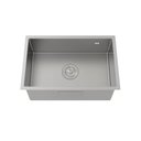 Ver imagem 1 de Cuba Cozinha Gourmet Aço Inox 304 Escovado Completa 50x40 Prata Brinovar