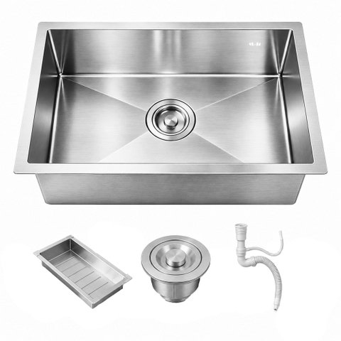 Cuba Cozinha Gourmet Aço Inox 304 Escovado Completa 50x40 Prata Brinovar
