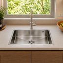 Ver imagem 2 de Cuba Cozinha Gourmet Aço Inox 304 Escovado Completa 50x40 Prata Brinovar