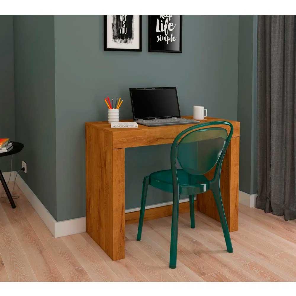 Escrivaninha para Home Office e Estudo Cleo Permóbili Cinamomo ...