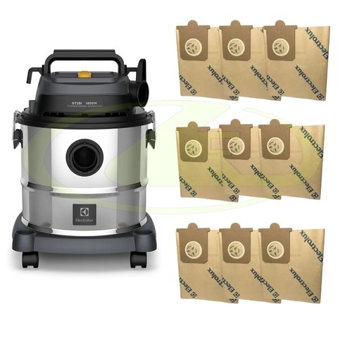 Kit com 9 Unidades Saco Csebi para Aspirador de Pó Gt20i Original Electrolux