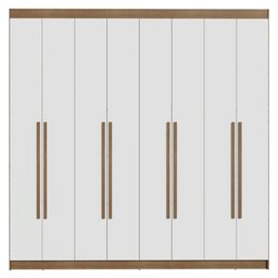 Guarda-Roupa Casal 8 Portas Batentes Venus Madesa - 11