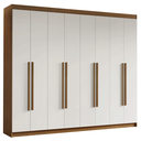 Ver imagem 3 de Guarda-roupa Casal 8 Portas Batentes Venus Madesa