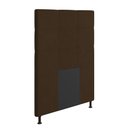 Ver imagem 4 de Cabeceira Cama Box Solteiro 90cm Suede Marrom