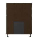 Ver imagem 1 de Cabeceira Cama Box Solteiro 90cm Suede Marrom