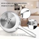Ver imagem 3 de Duxtop Panela Inox Tri-ply com Tampa 3l, Compatível com Indução