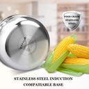 Ver imagem 4 de Duxtop Panela Inox Tri-ply com Tampa 3l, Compatível com Indução