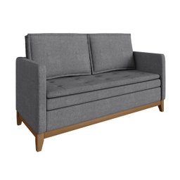 Sofá Inga 3 e 2 Lugares Grafite Casa de Pedra - 1