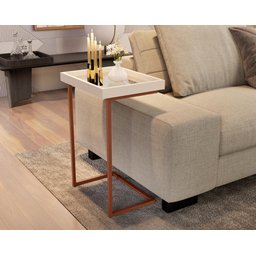 Mesa de Apoio Calabria Perola Pe Bronze - 4