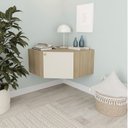 Ver imagem 1 de Armário de Canto Suspenso 40cm Módulo Frame CabeCasa MadeiraOriginals