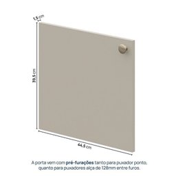 Armário de Canto Suspenso 40cm Módulo Frame CabeCasa MadeiraMadeira - 5