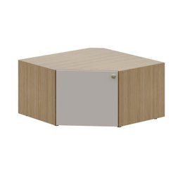 Armário de Canto Suspenso 40cm Módulo Frame CabeCasa MadeiraMadeira - 9