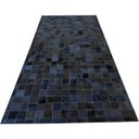 Ver imagem 1 de Tapete de couro marrom preto natural 1,50x3,00 c/b pç 10x10