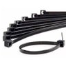 Abraçadeira de Nylon 2,5x100mm com 100 Unidades Preta Force Line - 1