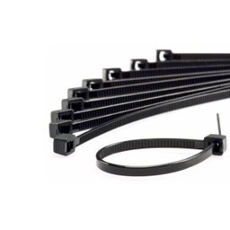 Abraçadeira de Nylon 2,5x100mm com 100 Unidades Preta Force Line - 4