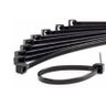 Abraçadeira de Nylon 2,5x150mm com 100 Unidades Preta Force Line - 1