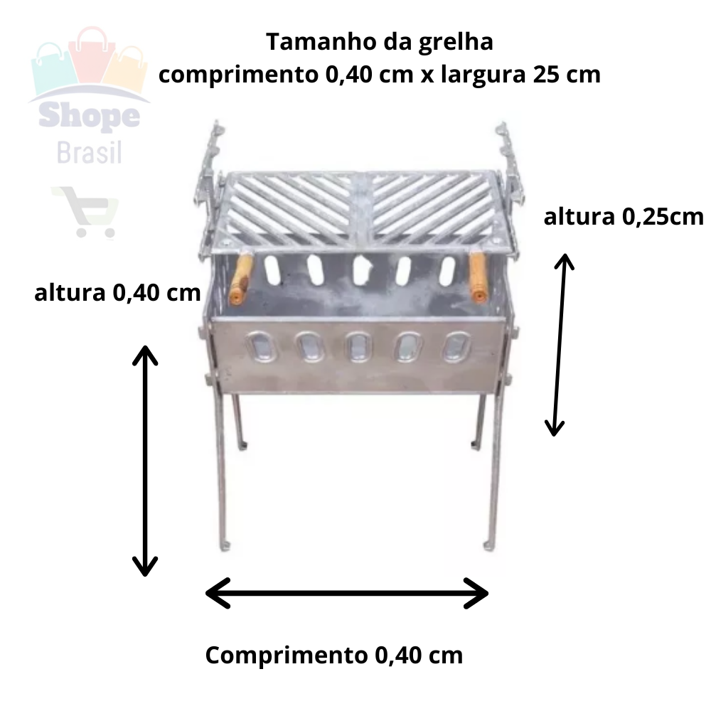 Churrasqueira Portátil - 2