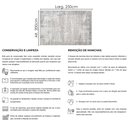 Ver imagem 4 de Tapete Retangular para Sala de Estar Alpen 2,00 X 2,50m Cinza - Nexta Casa