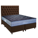 Ver imagem 1 de Kit Cama Box + Cabeceira + Colchão Queen Molas Ensacadas - Petrus - Paropas