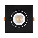 Ver imagem 1 de Spot de Embutir Quadrado Preto para Lâmpada Par20