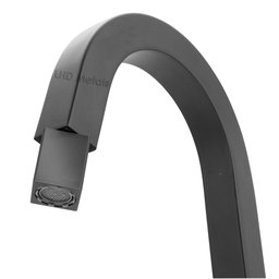 Torneira Banheiro Quadrada Preto Black Pratica Clean Alta - 3
