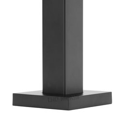 Torneira Banheiro Quadrada Preto Black Pratica Clean Alta - 5