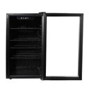 Ver imagem 2 de Cervejeira Expositor Vertical Hq Vidro Duplo 100 Litros Inox Hq-100cevpv