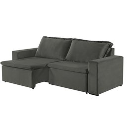 Sofa Malibu 2 Lugares 200 cm Pes de Madeira Talento Móveis - 2