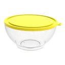 Ver imagem 1 de Pote com Tampa 3,1l Redondo Crippa Transparente e Amarelo Bacia Alimentos Frutas