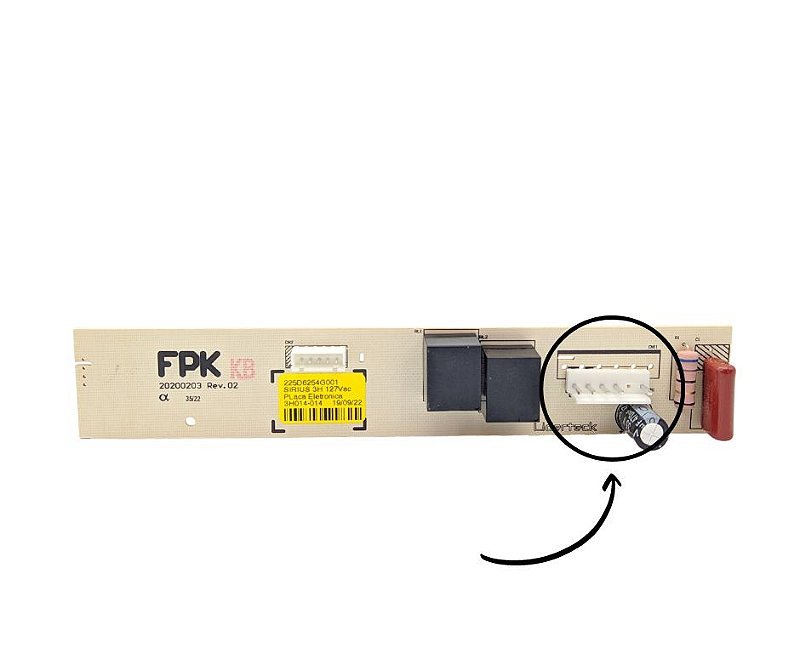 Placa Eletrônica 3 Horas 225d6254g001 Continental Ge 110v - 4