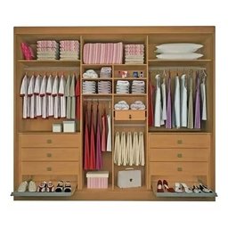 Guarda Roupa Casal Athos Ripado Cinamomo Off White Ddoro - 3